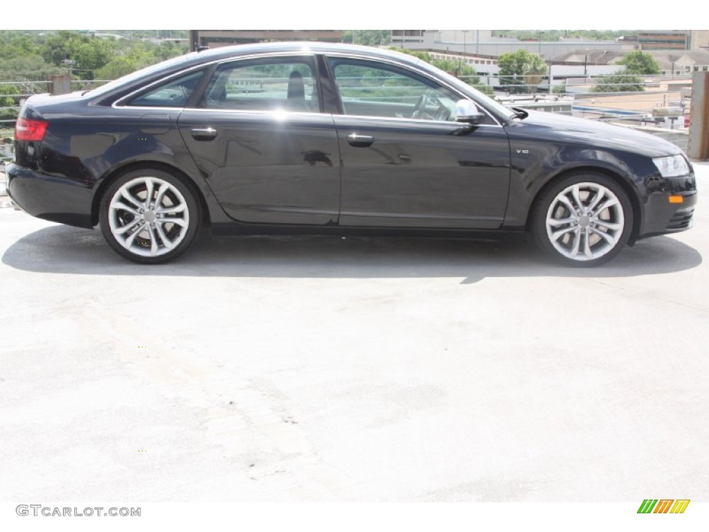 Brilliant Black 2011 Audi S6 5.2 FSI quattro Sedan Exterior Photo #65080886
