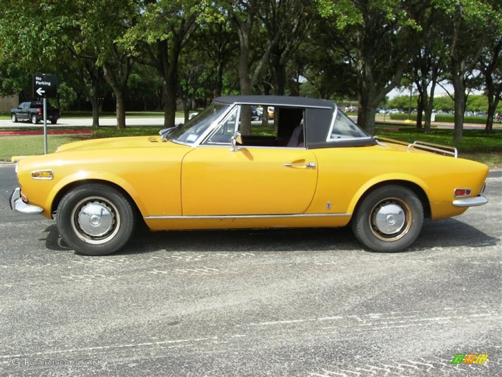 Yellow 1971 Fiat 124 Sport Coupe Exterior Photo #65083511
