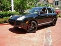 2006 Basalt Black Metallic Porsche Cayenne Turbo S  photo #3