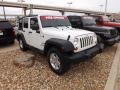 2007 Stone White Jeep Wrangler Unlimited X  photo #1