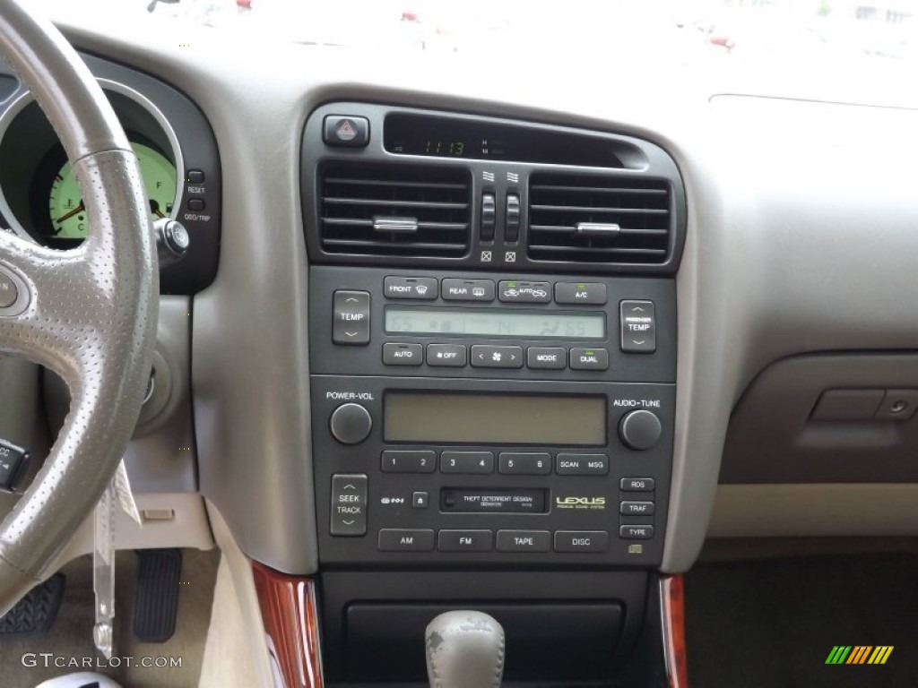 2002 GS 300 - Black Cherry Pearl / Ivory photo #9