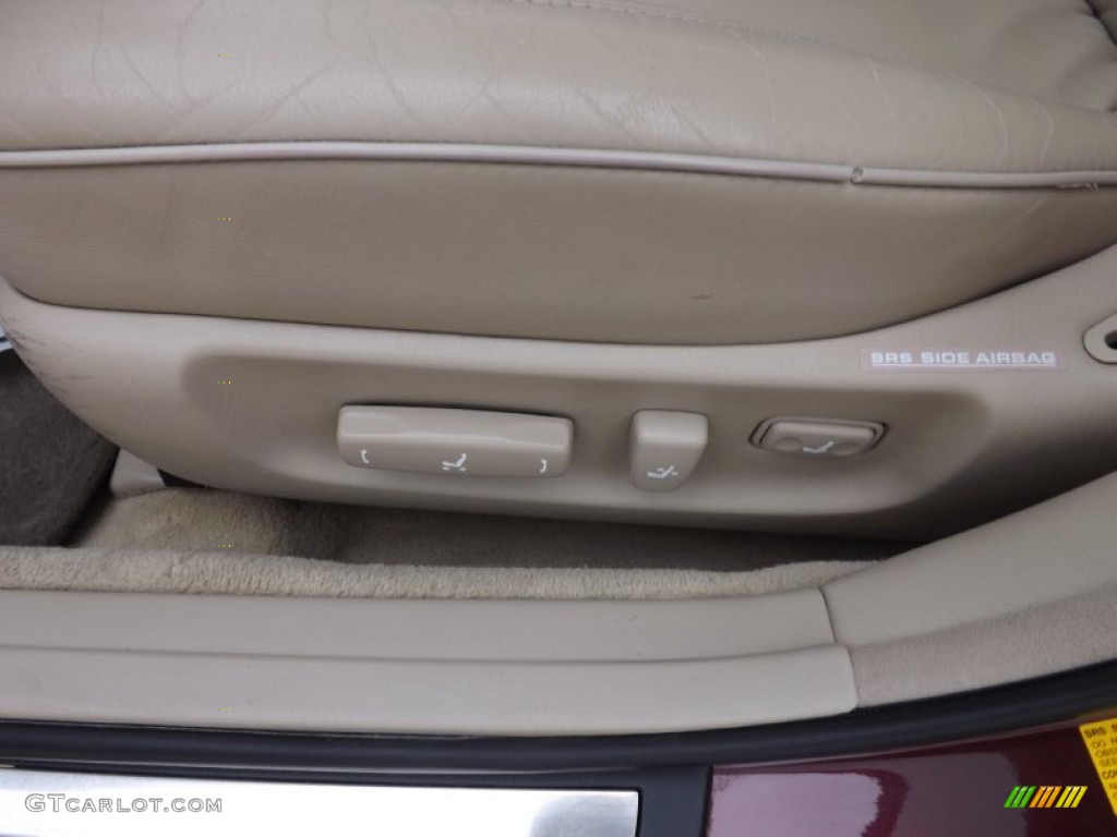 2002 GS 300 - Black Cherry Pearl / Ivory photo #14
