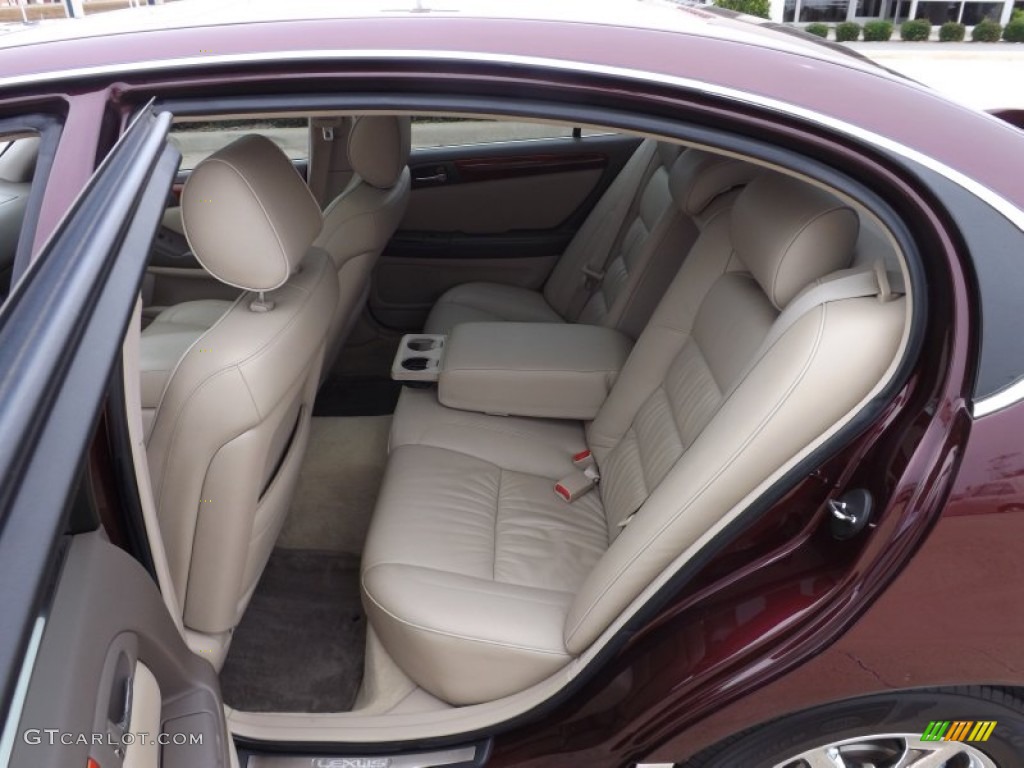 2002 GS 300 - Black Cherry Pearl / Ivory photo #15