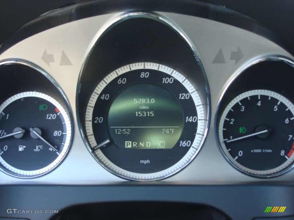 2010 Mercedes-Benz C 300 Sport Gauges Photo #65086460