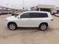 2009 Blizzard White Pearl Toyota Highlander Hybrid Limited 4WD  photo #2