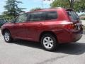 2009 Salsa Red Pearl Toyota Highlander V6  photo #6