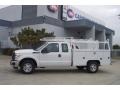 Oxford White 2012 Ford F350 Super Duty XL SuperCab Utility Truck