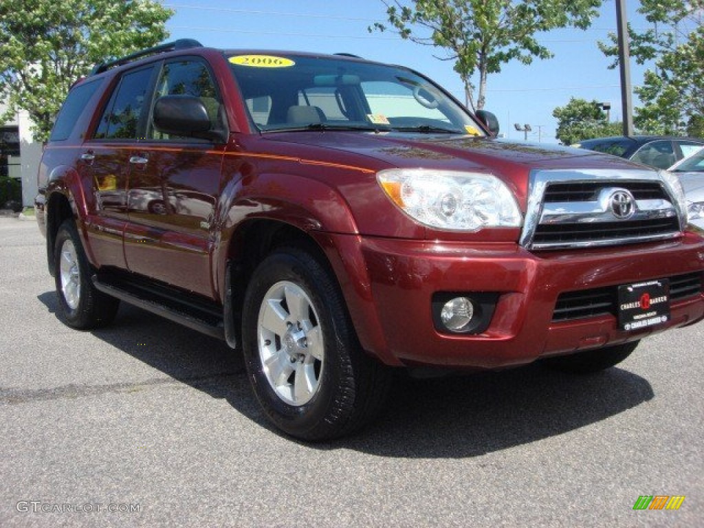 2006 4Runner SR5 - Salsa Red Pearl / Taupe photo #1
