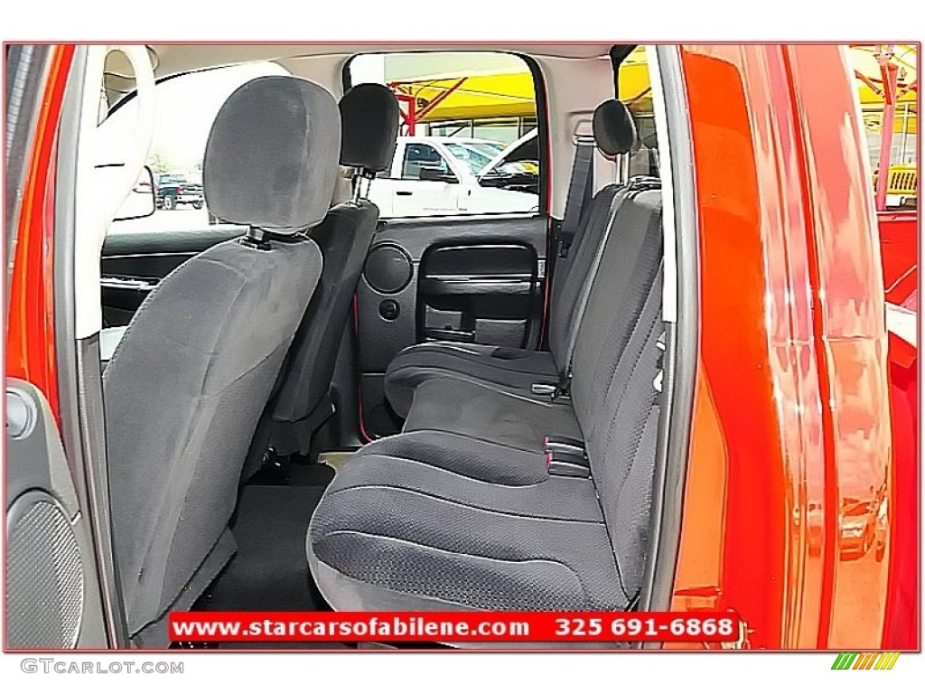 2005 Ram 3500 SLT Quad Cab Dually - Flame Red / Dark Slate Gray photo #12
