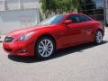 2011 Vibrant Red Infiniti G 37 Convertible  photo #26