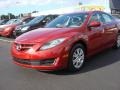 2011 Sangria Red Mica Mazda MAZDA6 i Sport Sedan  photo #7