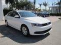 Candy White - Jetta SE Sedan Photo No. 7