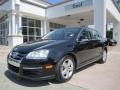 2009 Black Uni Volkswagen Jetta SE Sedan  photo #1