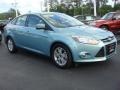 2012 Frosted Glass Metallic Ford Focus SEL Sedan  photo #2