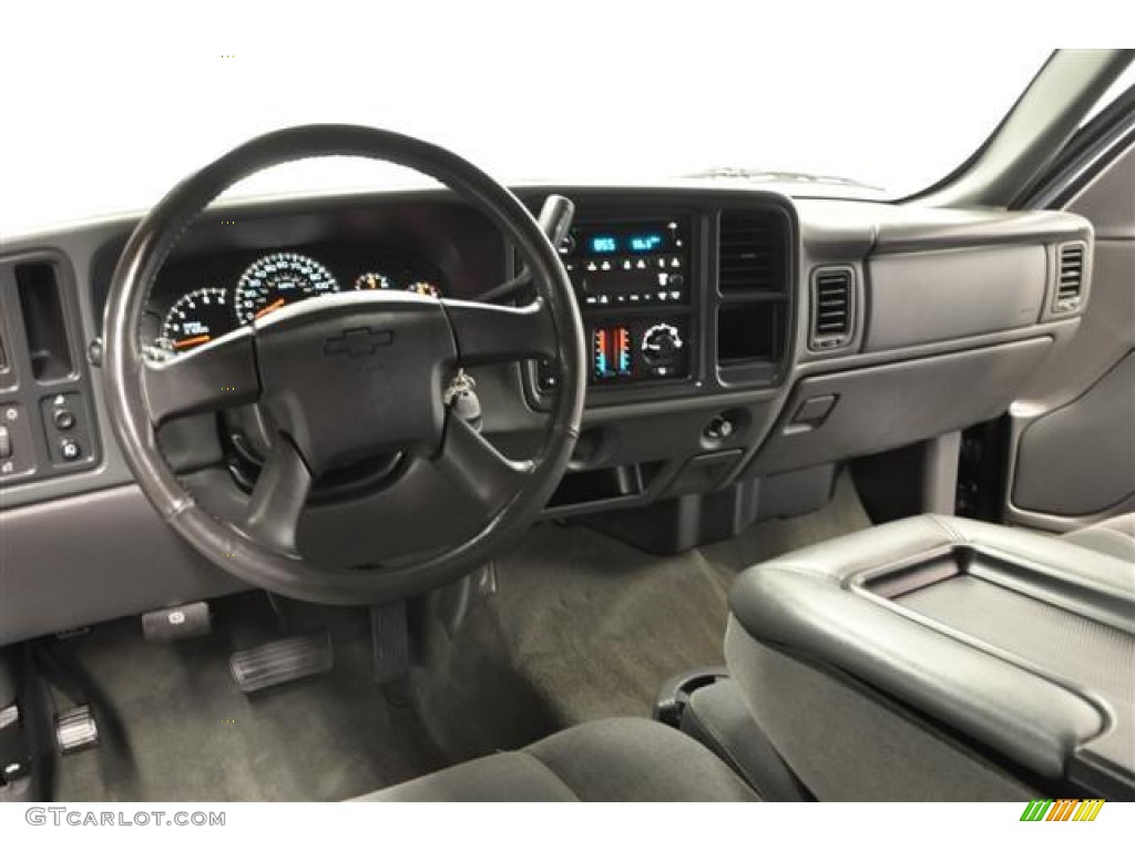 2005 Silverado 1500 LS Extended Cab - Dark Gray Metallic / Dark Charcoal photo #15