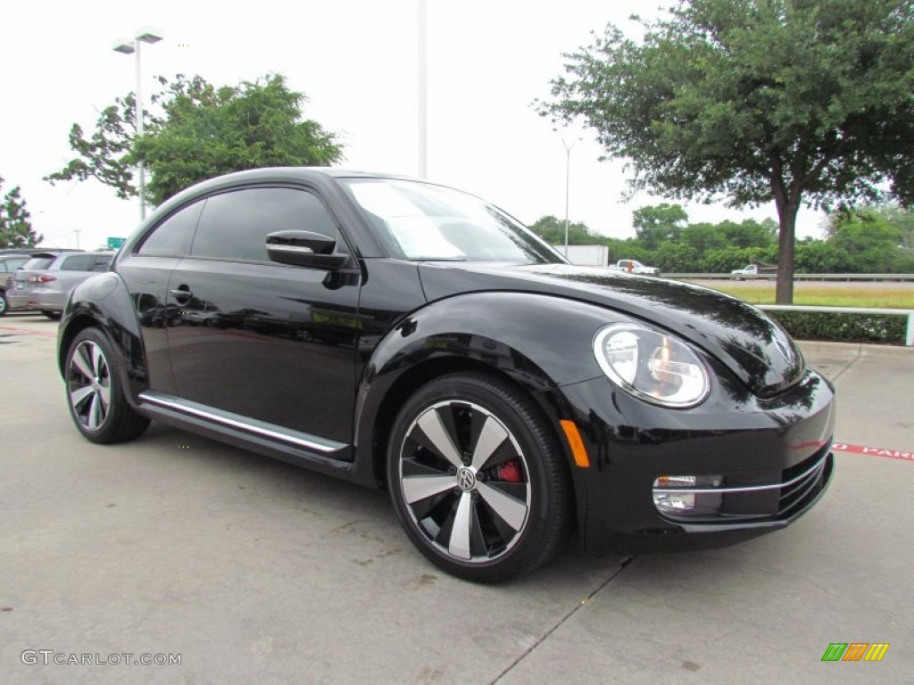 Black 2012 Volkswagen Beetle Turbo Exterior Photo #65091575
