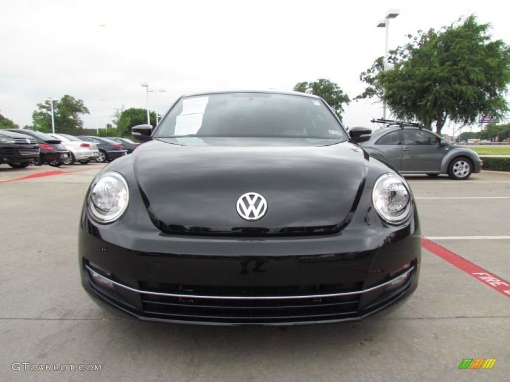 Black 2012 Volkswagen Beetle Turbo Exterior Photo #65091581
