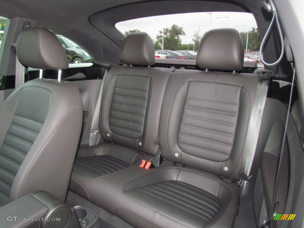 Titan Black Interior 2012 Volkswagen Beetle Turbo Photo #65091614