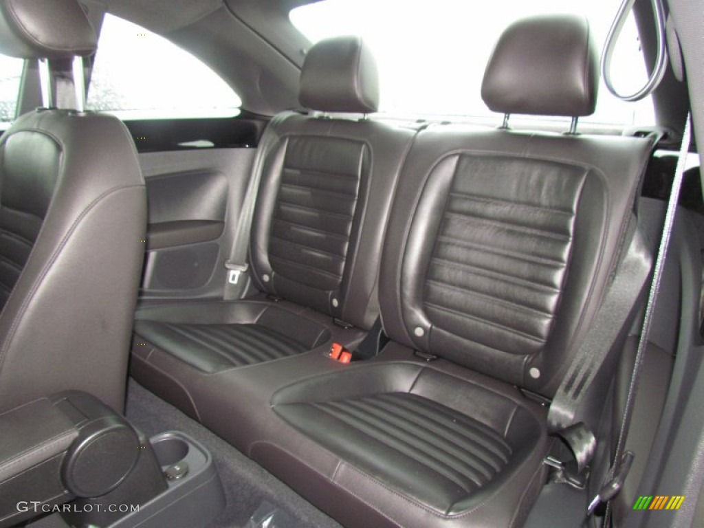 Titan Black Interior 2012 Volkswagen Beetle Turbo Photo #65093820