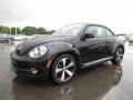 2012 Deep Black Pearl Metallic Volkswagen Beetle Turbo  photo #1