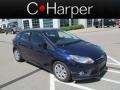 2012 Kona Blue Metallic Ford Focus SE 5-Door  photo #1