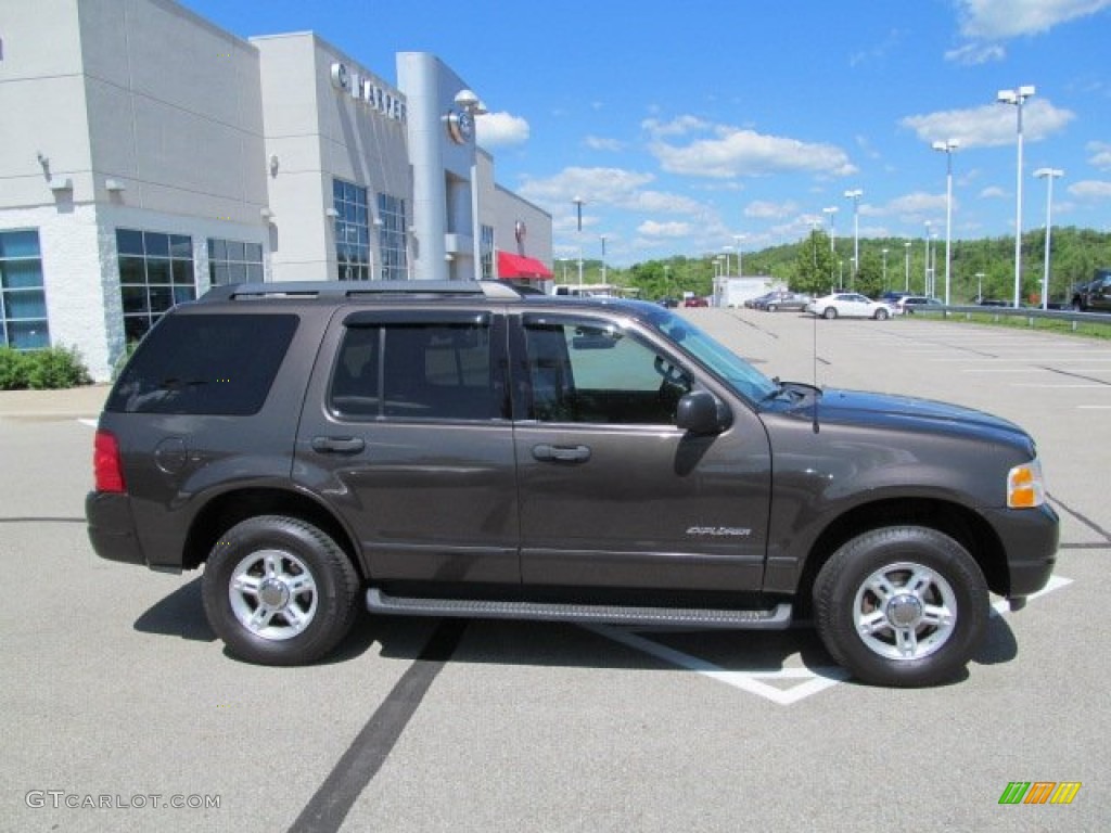 Dark Stone Metallic 2005 Ford Explorer XLT 4x4 Exterior Photo #65094990