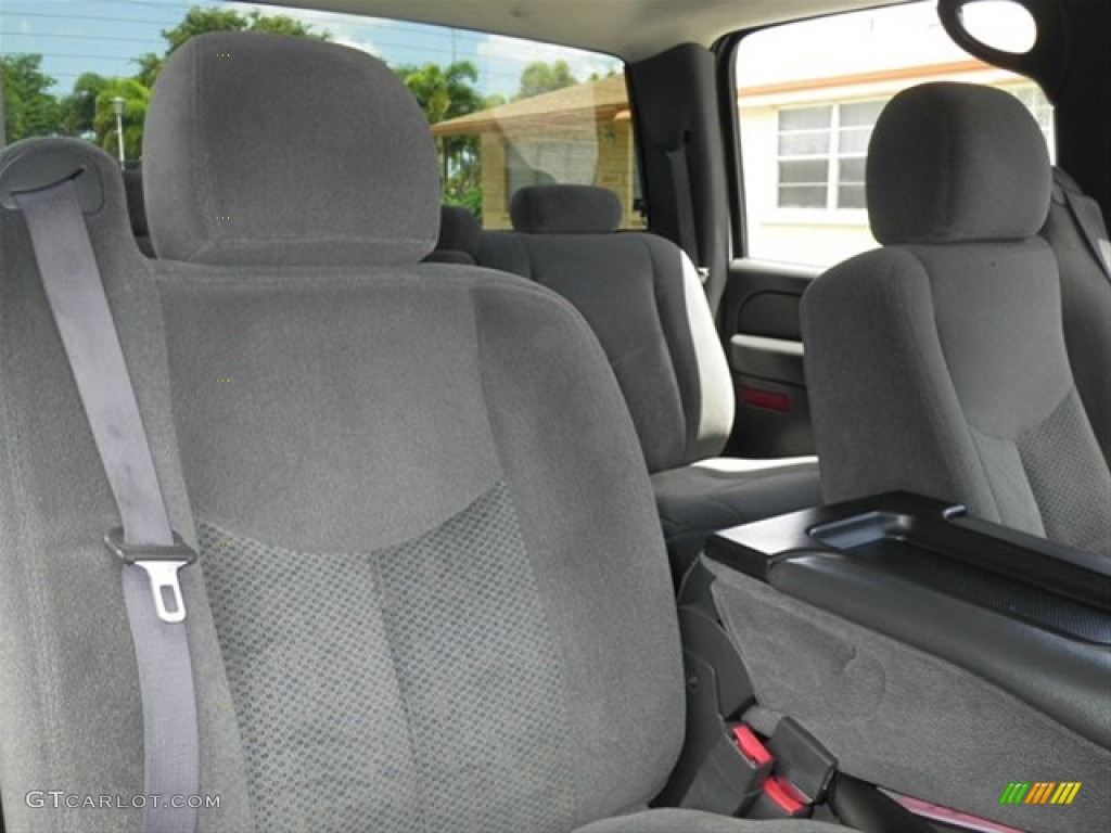 Dark Charcoal Interior 2005 Chevrolet Silverado 2500HD LS Crew Cab Photo #65097105