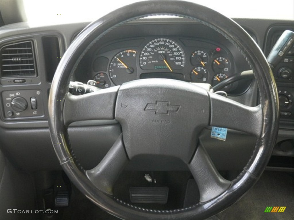 2005 Silverado 2500HD LS Crew Cab - Summit White / Dark Charcoal photo #19