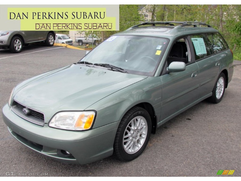 Seamist Green Pearl Subaru Legacy