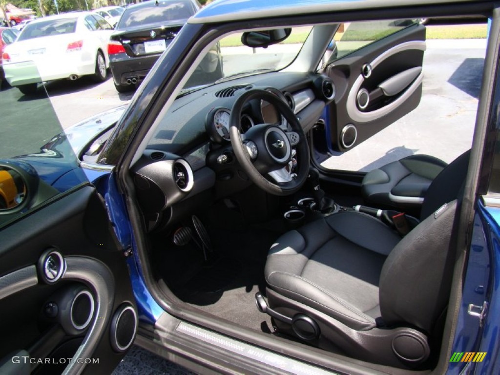 2007 Cooper S Hardtop - Lightning Blue Metallic / Grey/Carbon Black photo #10