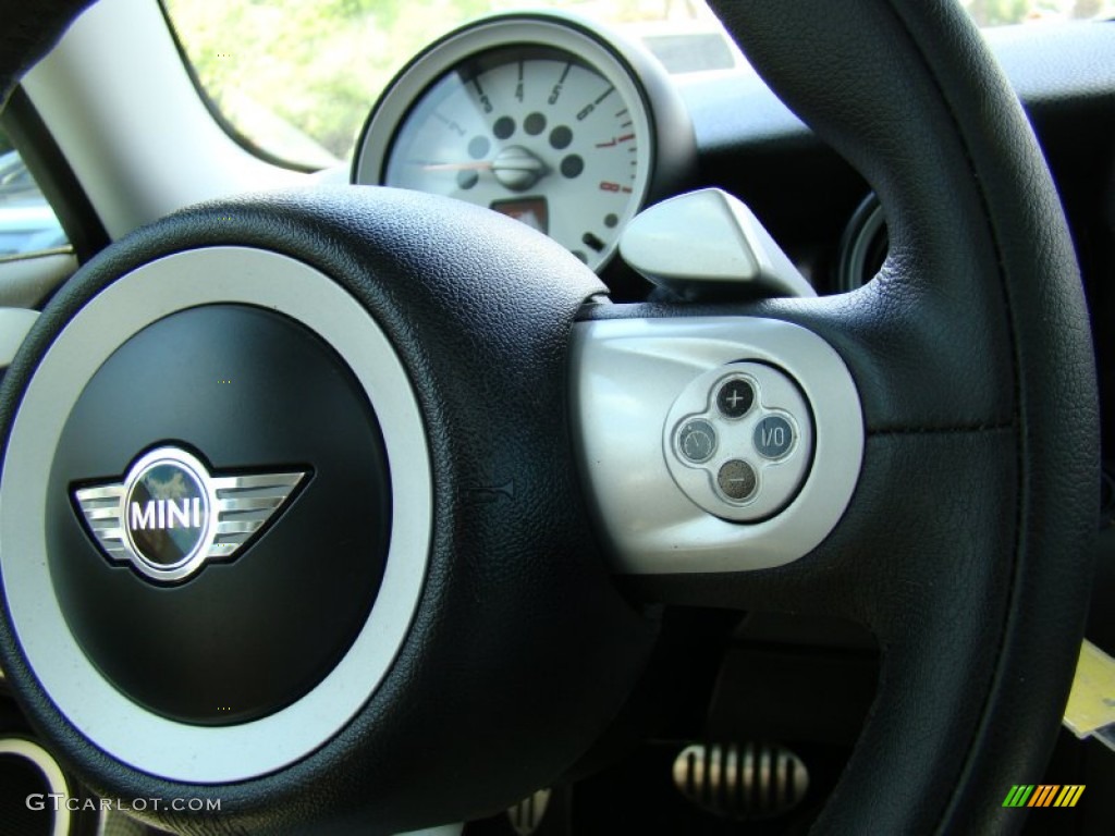 2007 Cooper S Hardtop - Lightning Blue Metallic / Grey/Carbon Black photo #23
