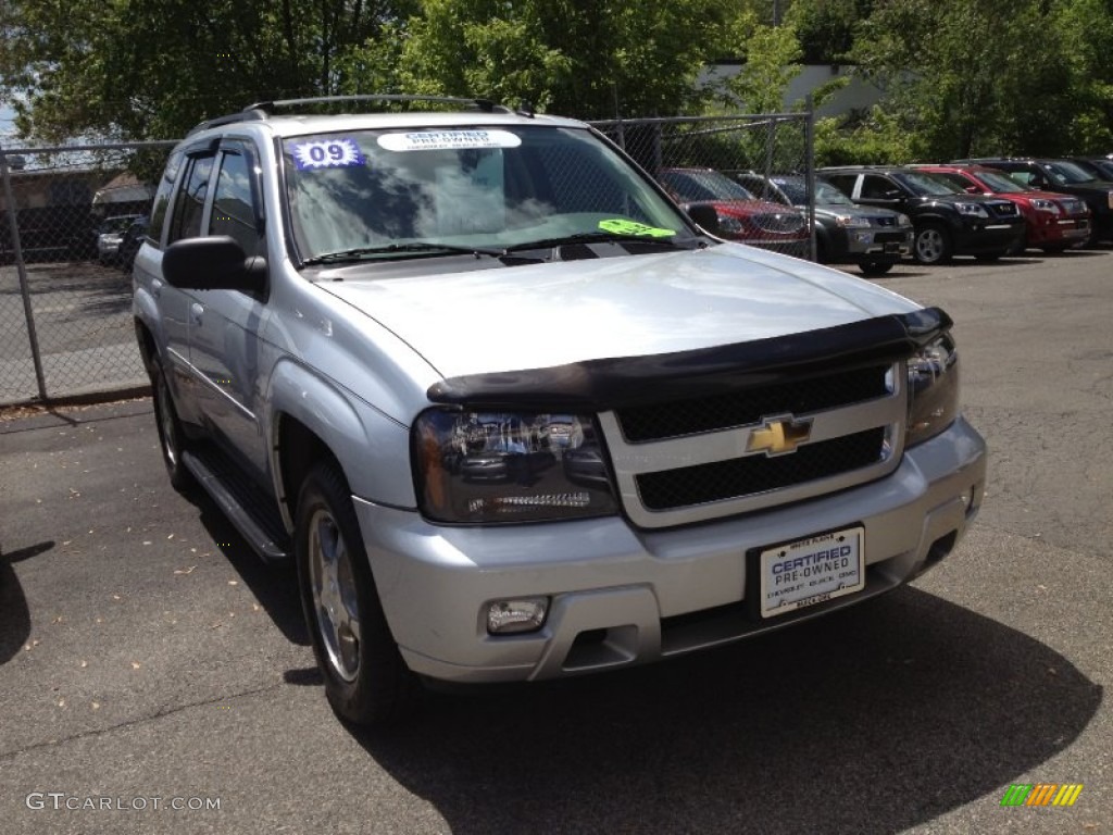 2009 TrailBlazer LT - Silver Ice Metallic / Gray photo #3