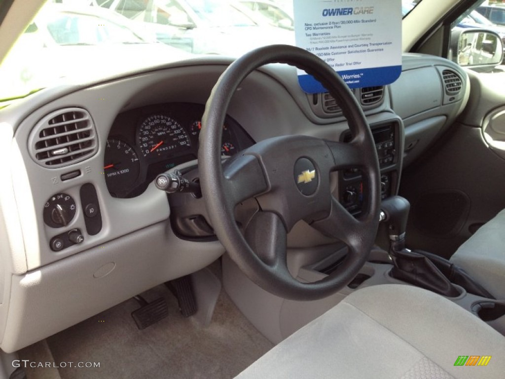 2009 TrailBlazer LT - Silver Ice Metallic / Gray photo #19