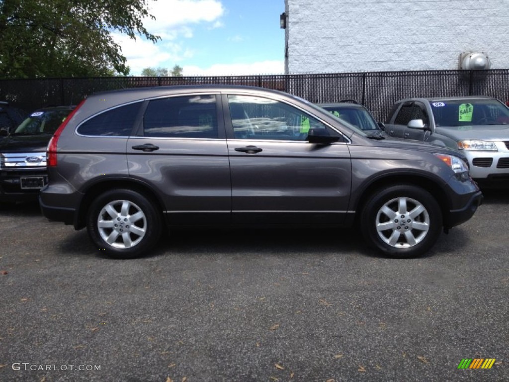 2009 CR-V EX 4WD - Urban Titanium Metallic / Black photo #4