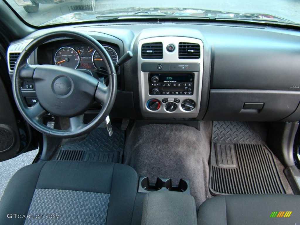 2009 Colorado LT Crew Cab - Black / Ebony photo #35