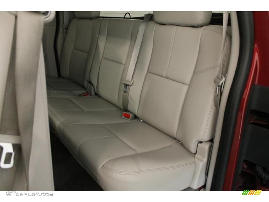 2007 Silverado 1500 LTZ Extended Cab 4x4 - Sport Red Metallic / Light Titanium/Dark Titanium Gray photo #17