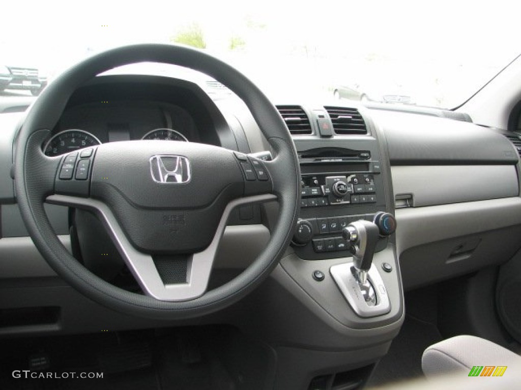2011 Honda CR-V EX 4WD Gray Dashboard Photo #65104089