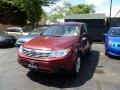 2009 Camellia Red Pearl Subaru Forester 2.5 X  photo #1