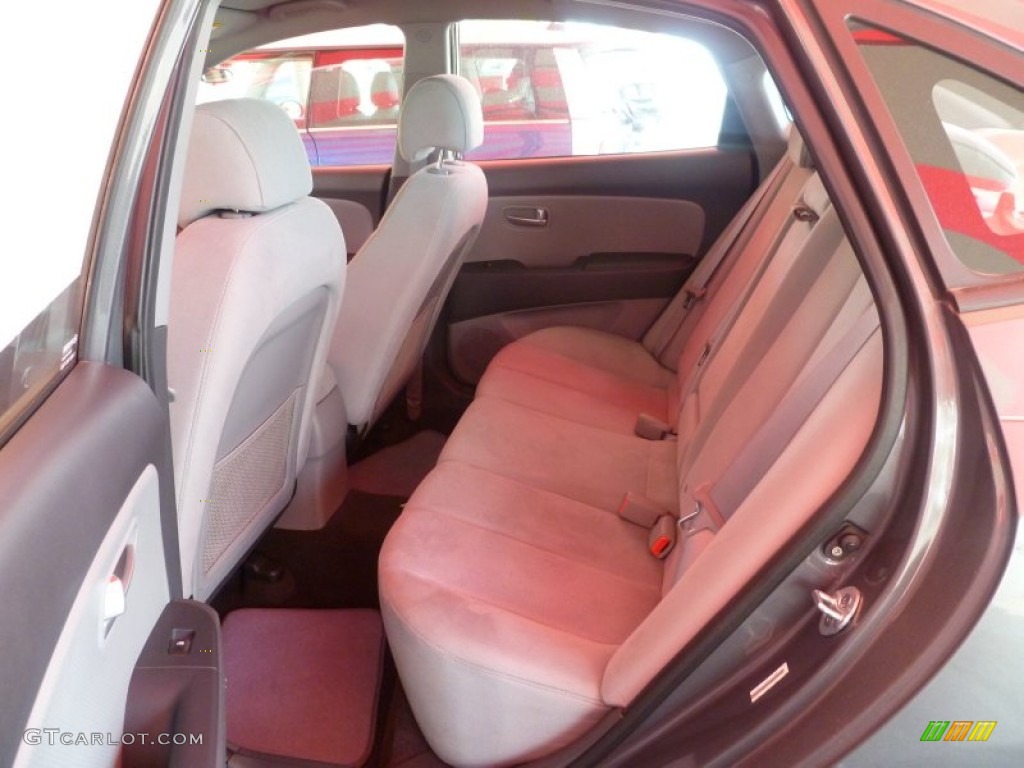 2009 Elantra GLS Sedan - Carbon Gray / Gray photo #8
