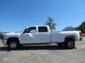 2007 Summit White Chevrolet Silverado 3500HD LTZ Crew Cab 4x4 Dually  photo #4