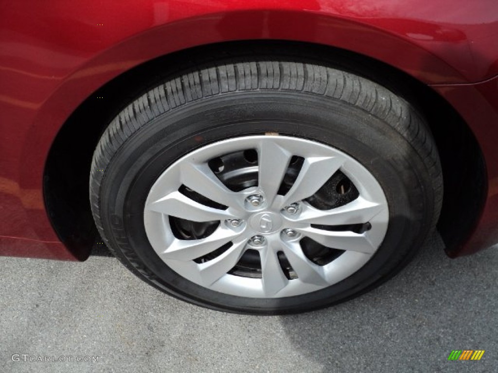 2011 Sonata GLS - Venetian Red / Camel photo #4