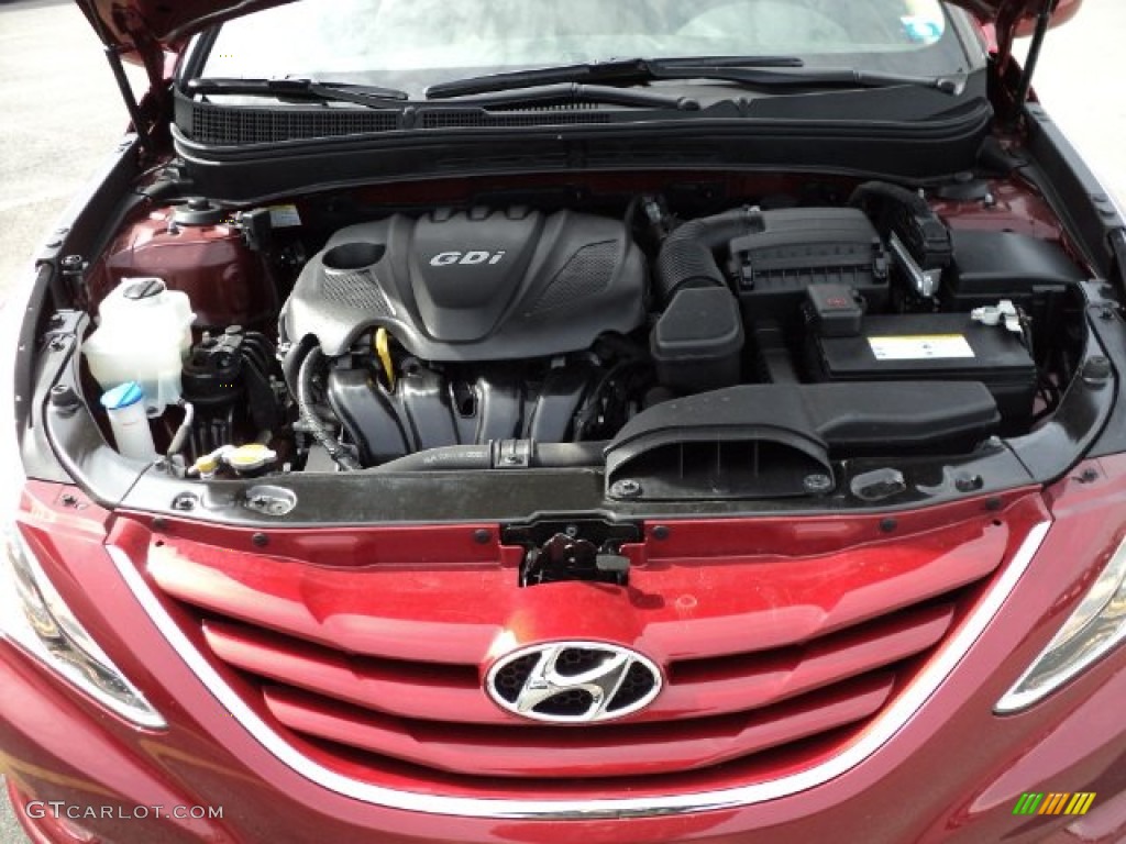2011 Sonata GLS - Venetian Red / Camel photo #12