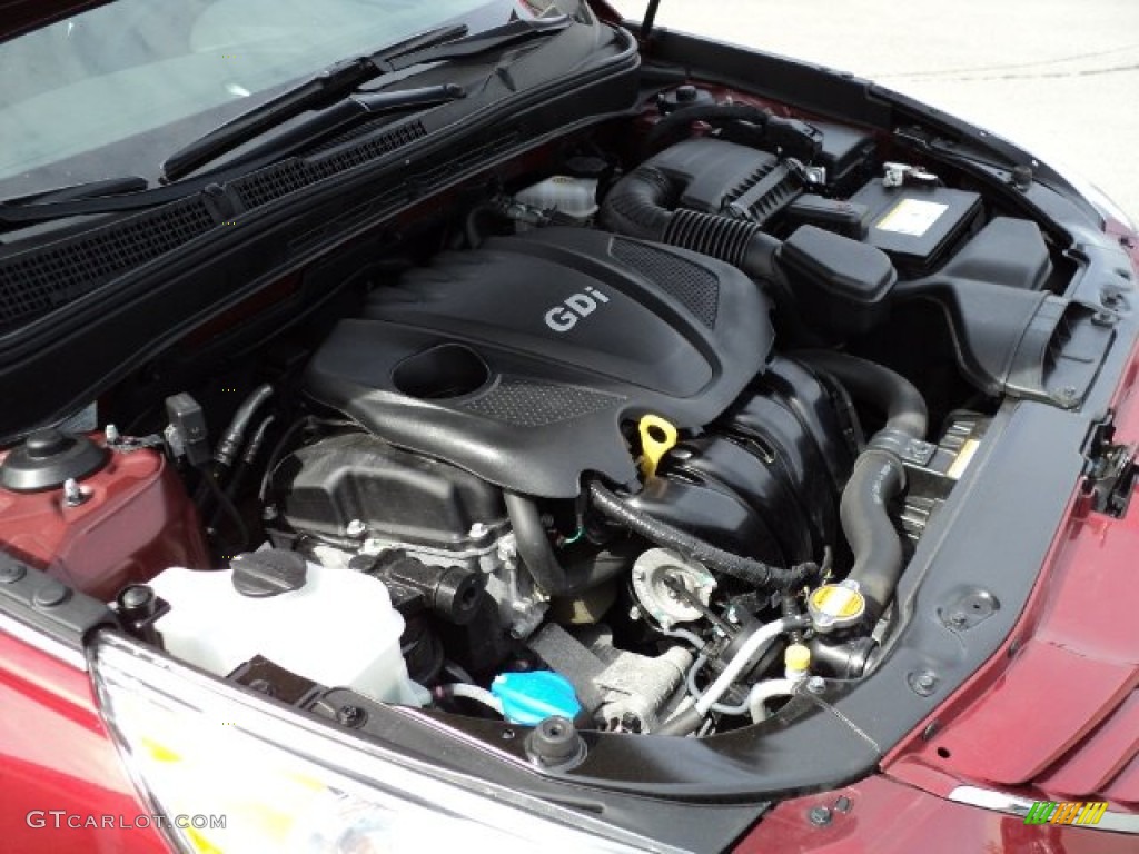 2011 Sonata GLS - Venetian Red / Camel photo #13