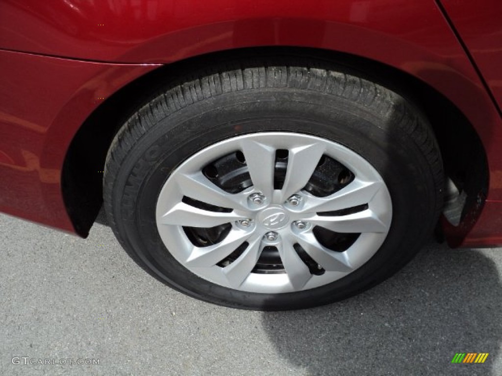 2011 Sonata GLS - Venetian Red / Camel photo #14