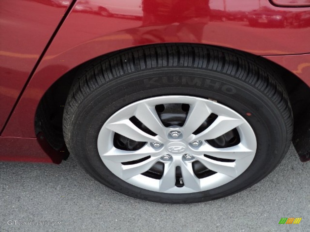 2011 Sonata GLS - Venetian Red / Camel photo #15