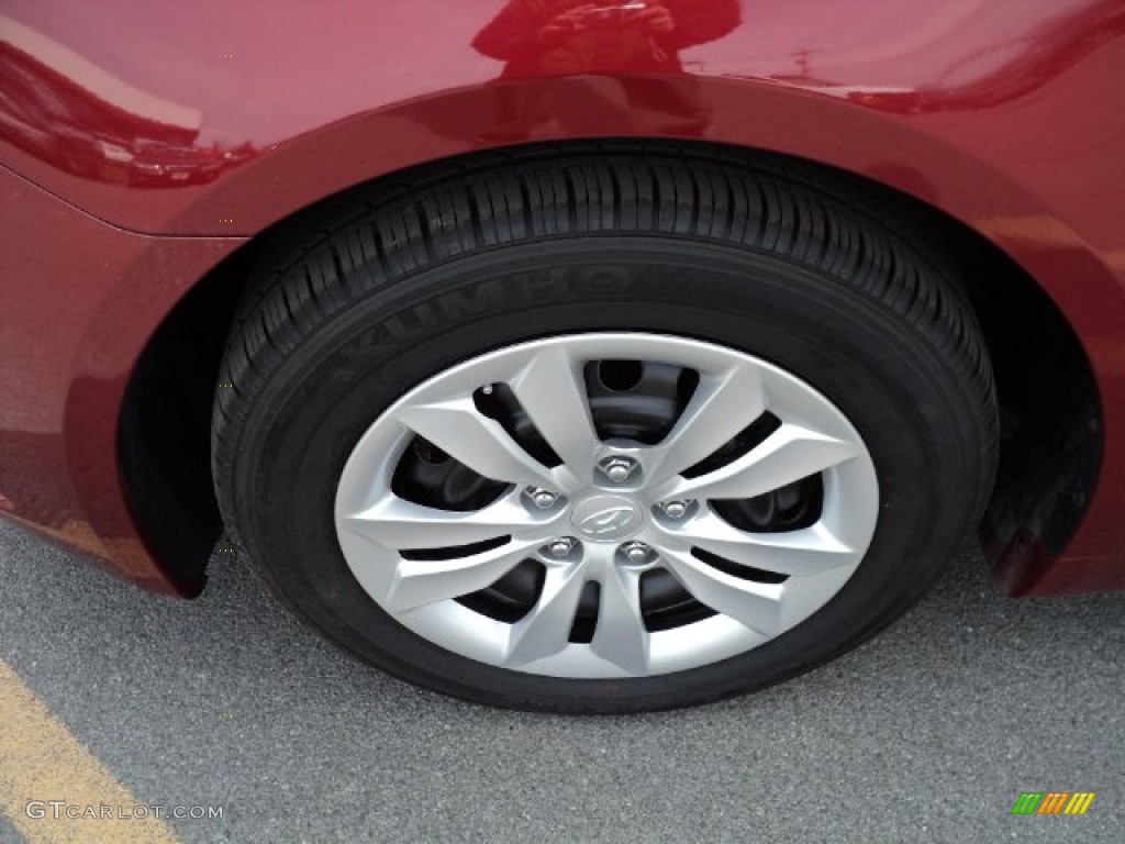 2011 Sonata GLS - Venetian Red / Camel photo #16