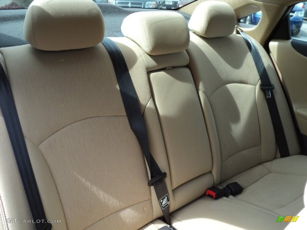 2011 Sonata GLS - Venetian Red / Camel photo #26