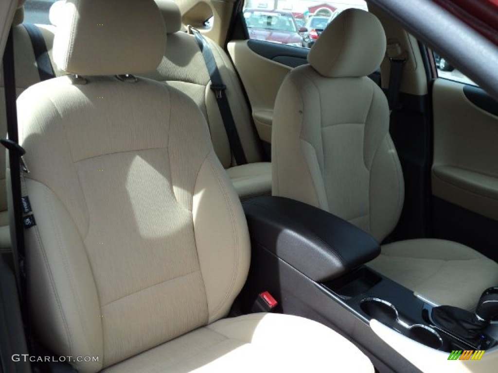 2011 Sonata GLS - Venetian Red / Camel photo #29