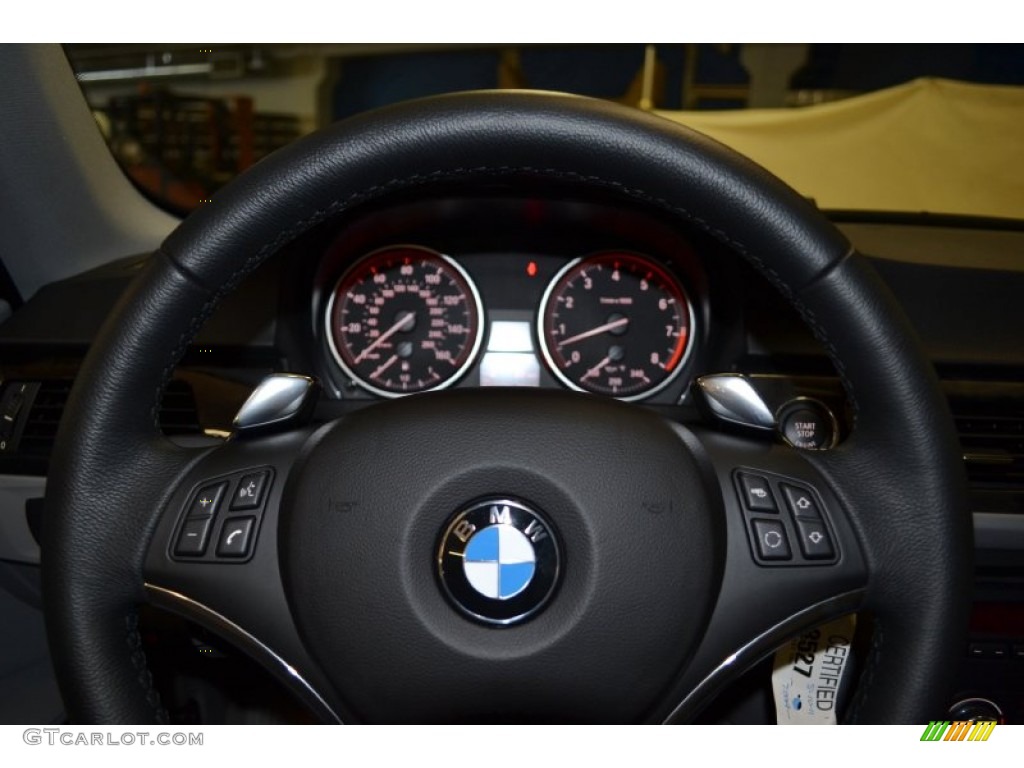 2009 3 Series 335i Coupe - Monaco Blue Metallic / Grey photo #19