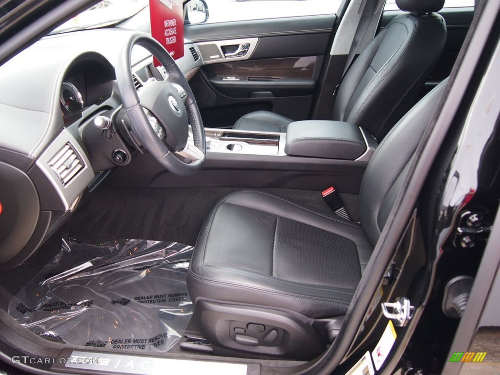 Charcoal Interior 2010 Jaguar XF XF Supercharged Sedan Photo #65110214